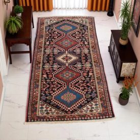 Tapis iranien Yalameh 58x149 tapis persan fait main