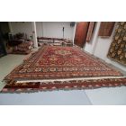 Grand Tapis oriental Kazak 548x424 tapis afghan fait main