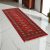 Tapis chemin bordeaux Boukhara 65x176 tapis pakistanais fait main