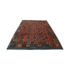 Tapis Kilim laine tissé main Chobi 63x94 tapis kilim multicolore