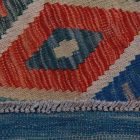 Tapis Kilim laine tissé main Chobi 63x94 tapis kilim multicolore