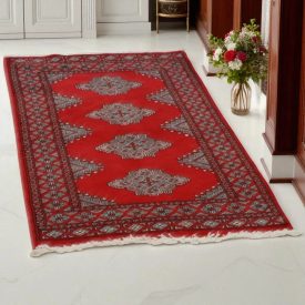 Tapis Pakistan rouge Jaldar 77x124 tapis oriental fait main
