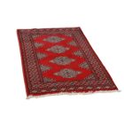Tapis Pakistan rouge Jaldar 77x124 tapis oriental fait main
