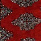 Tapis Pakistan rouge Jaldar 77x124 tapis oriental fait main