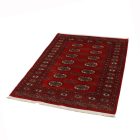 Tapis Pakistan bordeaux Boukhara 92x152 tapis oriental fait main