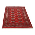 Tapis Pakistan bordeaux Boukhara 92x152 tapis oriental fait main