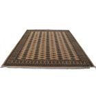 Grand tapis beige Boukhara 249x332 tapis de salon pakistanais fait main
