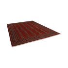 Tapis Boukhara 244x336 bordeaux pakistanais fait main