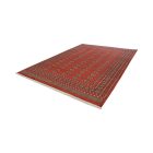 Tapis Boukhara 244x336 bordeaux pakistanais fait main