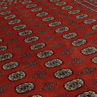Tapis Boukhara 244x336 bordeaux pakistanais fait main