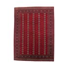 Grand tapis bordeaux Boukhara 278x372 tapis de salon pakistanais fait main