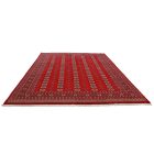 Grand tapis bordeaux Boukhara 278x372 tapis de salon pakistanais fait main