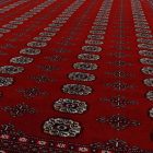 Grand tapis bordeaux Boukhara 278x372 tapis de salon pakistanais fait main