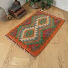 Tapis Kilim Maimana 83x118 Kilim ethnique tissé à la main
