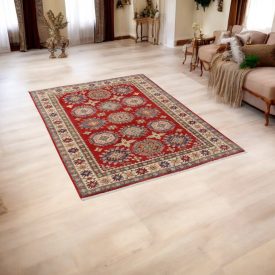 Tapis Kazak 124x170 tapis afghan fait à la main