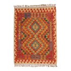 Tapis kilim 92x120 – afghan, en laine, tissé à la main