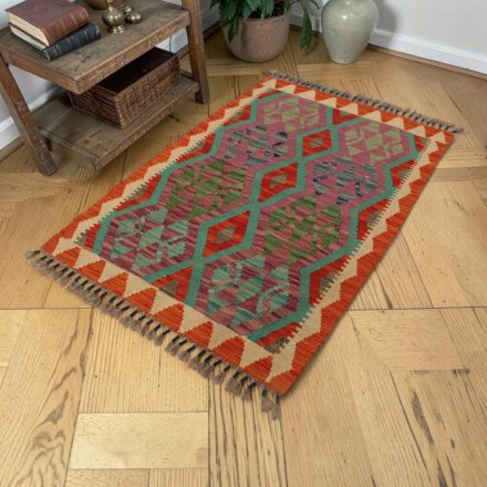 Tapis kilim Maimana 83x118 – ethnique, tissé à la main
