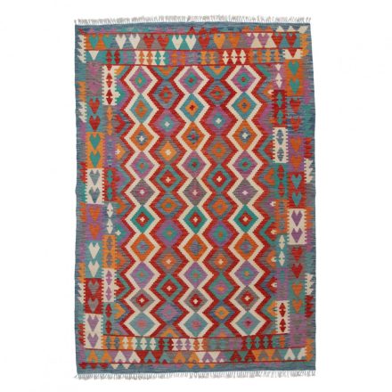 Tapis-Kilim-laine-fait-main-Chobi-203x296-Tapis-de-salon