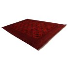 Tapis afghan 300x404 Elephant Foot fait main bordeaux