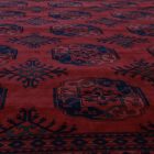 Grand Tapis Afghan bordeaux Ersari 253x343 tapis oriental fait main pour le salon