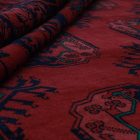 Grand Tapis Afghan bordeaux Ersari 253x343 tapis oriental fait main pour le salon