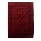 Grand Tapis Afghan bordeaux Ersari 252x346 tapis oriental fait main pour le salon