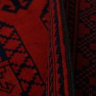 Grand Tapis Afghan bordeaux Ersari 252x346 tapis oriental fait main pour le salon