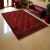 Tapis Afghan bordeaux Ersari 205x295 tapis oriental fait main pour le salon