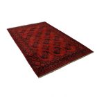 Tapis Afghan bordeaux Ersari 205x295 tapis oriental fait main pour le salon