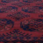 Tapis Afghan bordeaux Ersari 205x295 tapis oriental fait main pour le salon
