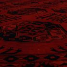 Tapis Afghan bordeaux Ersari 205x295 tapis oriental fait main pour le salon