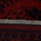 Tapis Afghan bordeaux Ersari 205x295 tapis oriental fait main pour le salon