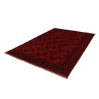 Tapis Afghan bordeaux Ersari 204x297 tapis oriental fait main pour le salon