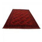 Tapis Afghan bordeaux Ersari 204x297 tapis oriental fait main pour le salon