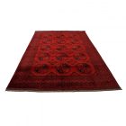 Tapis Afghan bordeaux Ersari 202x293 tapis oriental fait main pour le salon