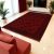 Tapis Afghan bordeaux Ersari 202x294 tapis oriental fait main pour le salon