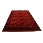 Tapis Afghan bordeaux Ersari 202x294 tapis oriental fait main pour le salon