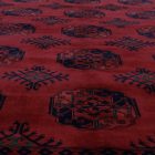 Tapis Afghan bordeaux Ersari 202x294 tapis oriental fait main pour le salon