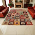 Tapis Oriental Multicolore 280x198 tapis salon