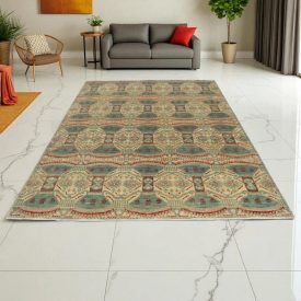 Tapis oriental multicolore Aikat 293x203 Tapis salon moderne