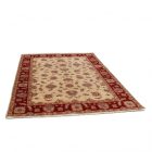 Tapis Ziegler beige-bordeaux 246x177 tapis fait main