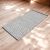 Tapis moderne en laine Rustic 70x140 tapis gris