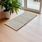 Tapis épais Rustic 70x130 tapis en laine tissé