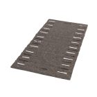 Tapis épais en laine Rustic 70x147 tapis marron