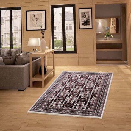 Tapis classique beige 140x200 tapis mécanique en polyester