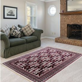 Tapis classique beige 160x230 tapis mécanique en polyester