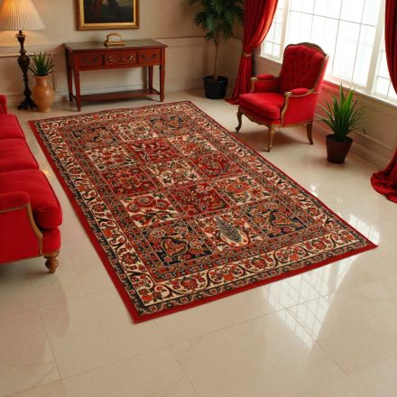 Tapis classique bordeaux 150x225 tapis de salon