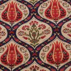 Coussin décoratif bleu nuit 45 x 45 cm – Grenade du Sultan