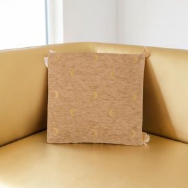   Coussin décoratif beige 45 x 45 cm – Rêve au clair de lune