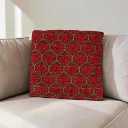 Coussin décoratif bordeaux 45 x 45 cm – Palais Rubis
